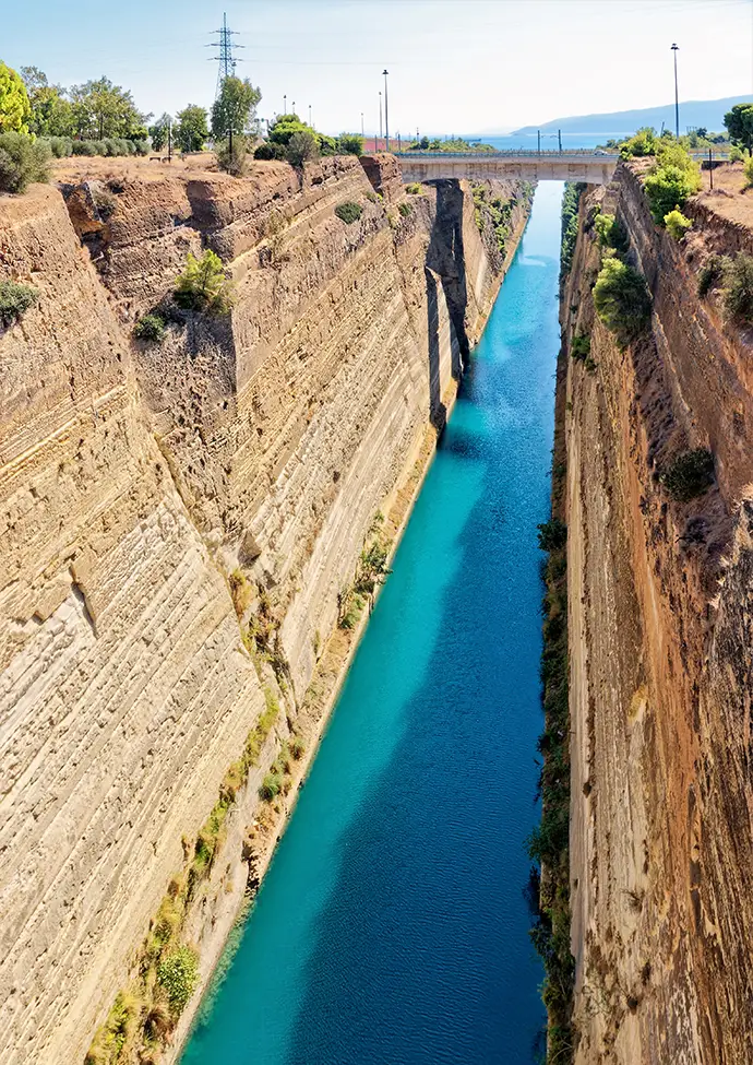 Κρουαζιέρα στην Διώρυγα της Κορίνθου