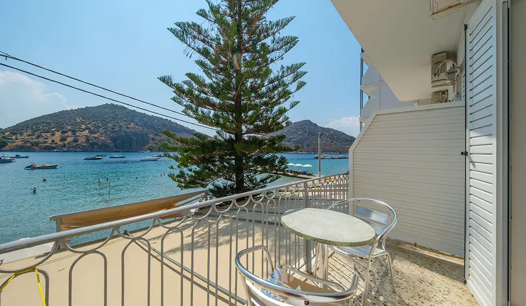 Θέα Θάλασσα σε Δίκλινο Δωμάτιο στο Τολό